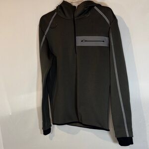 Womens greenish-grey salewa Jacket with Hood